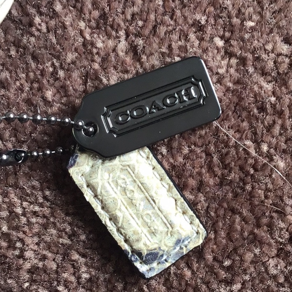 Coach crossbody snake skin bag - Picture 3 of 7